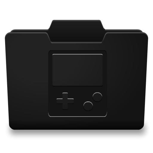 Black Games Icon 512x512 png
